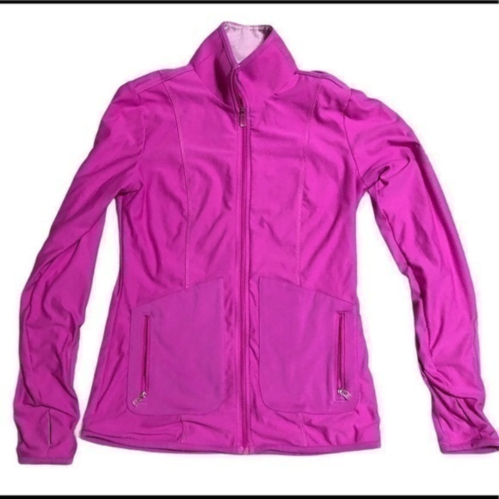 Adidas jacket with zip pockets size small